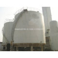 Lox, Lin, Lar, LNG, Lco2 Vertical Type Cryogenic Spherical Tank with 300-3000m3 Capacity